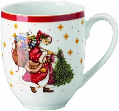 Zdjęcie produktu dla Kubek Hutschenreuther z uchwytem Happy Wintertime H. Wintertime Red 02488-727471-15505