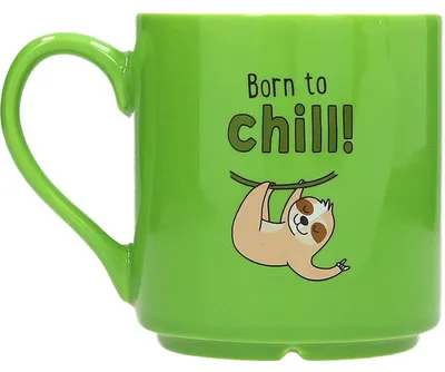 Obrázek produktu pro Oblíbený hrnek Hrnek se sloganem, 300 ml - Born to chill!