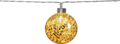 Produktbild von Star Trading Glaskugel "Jutta", 15 LED-Lichter, 10 cm Ø, 140 cm