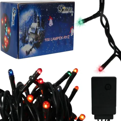Zdjęcie produktu dla Lampki Choinkowe 100 Led Typu Ryź Z Programatorem Multicolor
