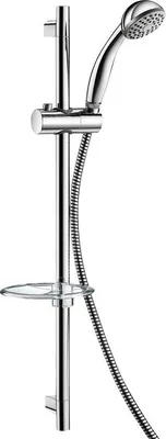 Image de Garniture de douche Delabie monojet avec barre de douche D22mm