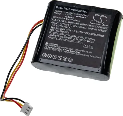 Produktbild von vhbw Akku kompatibel mit Klipsch KMC1 Lautsprecher Boxen Speaker (4400 mAh, 7,4 V, Li-Ion)