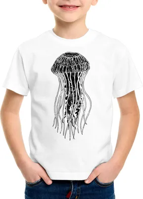 Produktbild von style3 Leonard Jellyfish Kinder T-Shirt Qualle