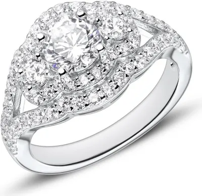 Produktbild von JEWLIX Verlobungsring aus Sterlingsilber mit Zirkonia
