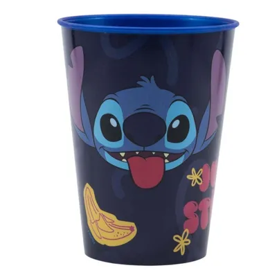 Immagine prodotto di Disney, tazza per bambini da 260 ml con motivo Stitch, blu