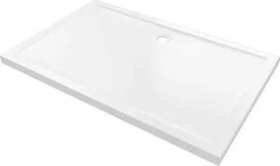 Produktbild von Duschwanne Aurlane Pure 140 x 90 x 4 cm weiß Antirutschbeschichtung FAC371