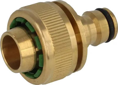 Produktbild von tecuro Schlauchanschluss mit Stecker für Schlauch 3/4 Zoll (Ø 19 mm) MS-Stecksystem