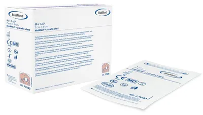 Produktbild von 24x MaiMed-porefix steril 7cmx5cm, 50x1St./Box | Box (50 Stück)