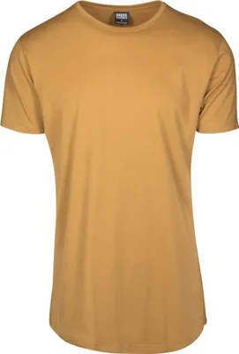 Produktbild von Urban Classics TB638 | Shaped Long Tee Herren T-Shirt - Farbe: nut - Größe: M