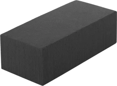Produktbild von Nasssteckschaum Ziegel OASIS® All Black, 20 Stück für stilvolle Dekorationen & Floristik