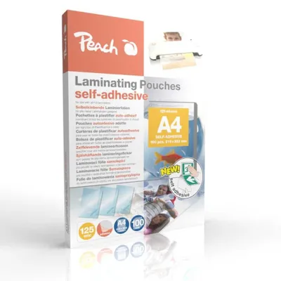 Produktbild von Peach S-PP525-17, A4, 125 µm, 216 mm, 303 mm