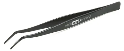 Produktbild von Tamiya 300074003 - Pinzette, Gebogen