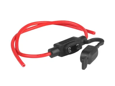 Produktbild von MINI LOW PROFILE Sicherungshalter, hermetisch, 30 cm Kabel, 1,8 mm²