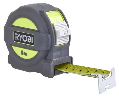Produktbild von Ryobi RTM8M Maßband mit Naylonbeschichtung, Breite 25 mm, 5 m