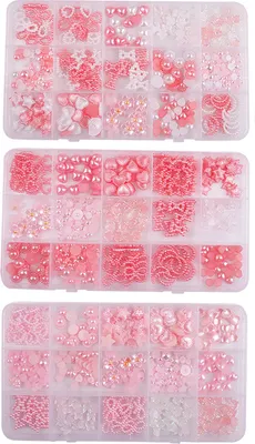 Produktbild von INF Gemischtes Perlen-Nagelkunst-DIY-Zubehörset