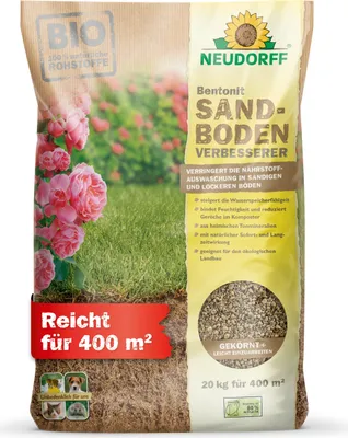 Produktbild von Neudorff Bentonit SandbodenVerbesserer für 400 m² - 20 kg - gekörnt