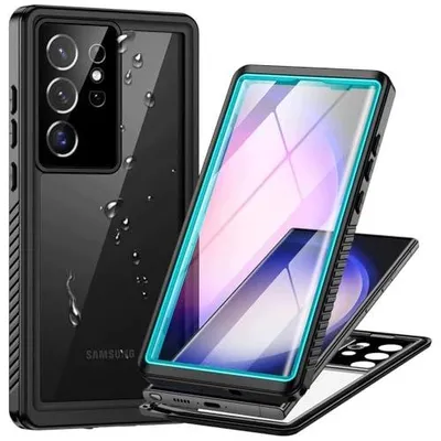 Zdjęcie produktu dla Etui na telefon samsung galaxy S23 ultra wodoszczelne IP68 360 odporne