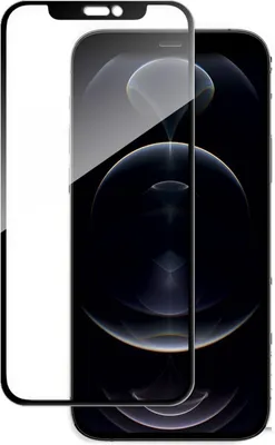 Produktbild von cofi1453® 5D Schutz Glas kompatibel mit iPhone 13 Pro Curved Panzer Folie Vollständig Klebend und Abdeckung