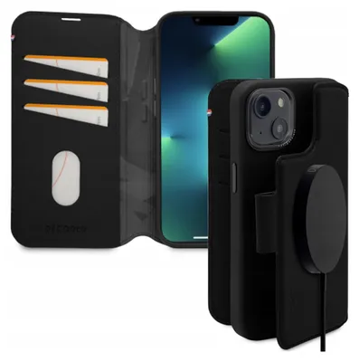 Productafbeelding van Leer portemonnee, afneembaar, voor iPhone 14 Plus, zwart