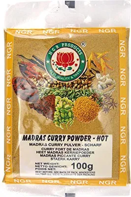 Produktbild von Ngr Currypulver, scharf, Madras, 3er Pack