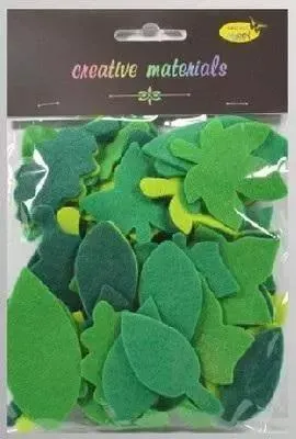 Produktbild von Listki z filcu tonacja zielona
