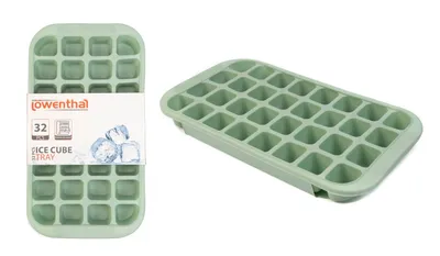 Image de Bac à glaçons Jumbo en silicone Machine à glaçons Bac à glaçons XXL, couleur:vert