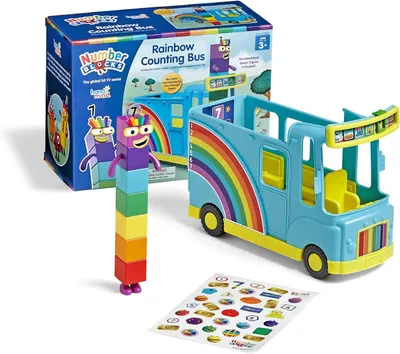 Image de hand2mind Numberblocks Rainbow Counting Bus