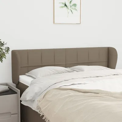 Produktbild von Kopfteil mit Ohren Taupe 147x23x78/88 cm Stoff