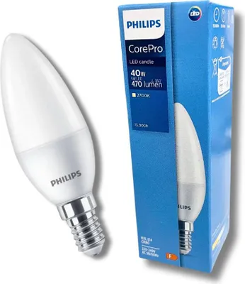Produktbild von Philips CorePro LED 31250000 LED-Lampe Warmweiß 2700 K 5 W E14