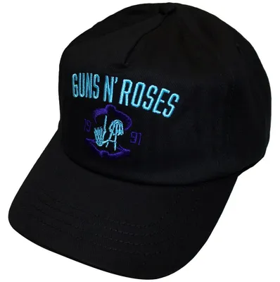 Produktbild von Guns N Roses - "Sunset Strip ´91" Baseball-Mütze für Herren/Damen Uni RO16249 (Einheitsgröße) (Schwarz)