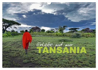 Zdjęcie produktu dla Odkryj Tanzanię ze mną (kalendarz ścienny na rok 2027, format A3 poziomy), CALVENDO – kalendarz miesięczny