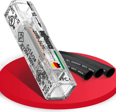 Produktbild von WAGO ISO Flex Reparaturset mit 6 Stück WAGO Durchgangsverbinder