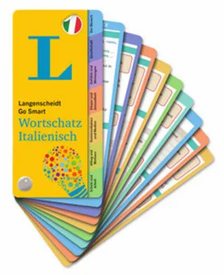 Produktbild von Langenscheidt Go Smart Wortschatz Italienisch - Fächer