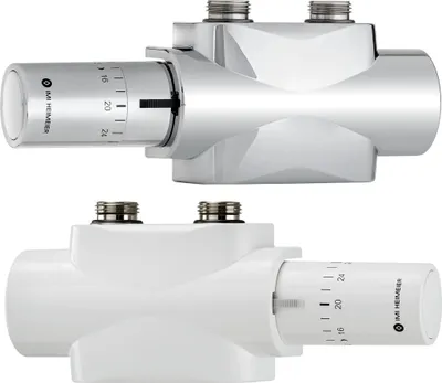 Produktbild von IMI Heimeier Multilux 4 - Set Halo Zweirohr- und Einrohr, weiß RAL 9016, 1 Stk.
