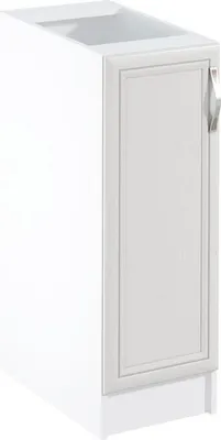 Produktbild von Kondela Niedriger Küchenschrank Sizilien D30 L - weiß / kiefer Andersen