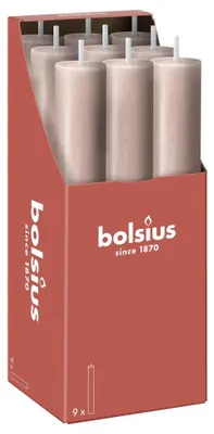 Produktbild von Bolsius Tischkerze XL 230 30 rosa