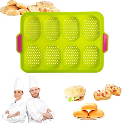 Produktbild von Silikonische Baguetteform für Crisping - Keukenform aus Silikon