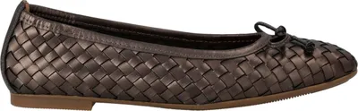 Produktbild von Gabor Satin Metallic smog Ballerina Grau in Gr. 43