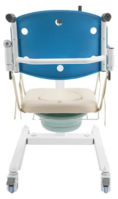 Immagine prodotto di Sedia per il trasferimento pazienti, design versatile, costruzione robusta, BIANCO