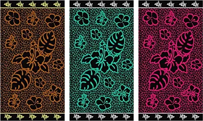 Produktbild von Strandtuch Badetuch Saunatuch Handtuch Duschtuch Savage  Baumwolle 90 x 170 cm, Farbe:Terrakotta