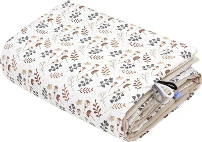 Produktbild von Boho Garden & Ecru Velvet Kinderdecke 100x140cm