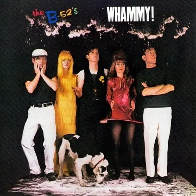 Zdjęcie produktu dla The B-52's - Whammy! (Anniversary Edition) (Green / Black Splatter Coloured) (LP)