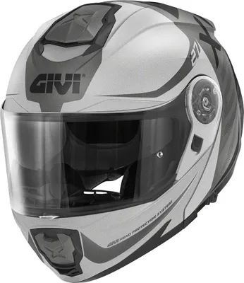 Obrázek produktu pro Modulární přilba GIVI X27 Dimension matná černá titanová stříbrná velikost XL
