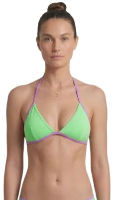 Produktbild von Bikini Oberteil Dakine Kiki Fixed Tringle Damen Badebekleidung Grün M