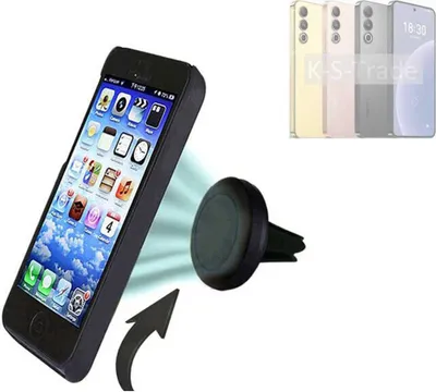 Produktbild von K-S-Trade Kompatibel mit Meizu 20 Auto Handy Halterung KFZ Halter Lüftungsgitterhalterung Air Vent mount Smartphone Halter