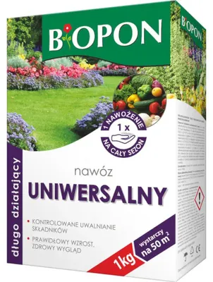 Obrázek produktu pro Tvrdé Hnojivo S Dlouhodobým Účinkem 1Kg Biopon