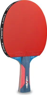 Produktbild von JOOLA Tischtennisschläger Rosskopf Junior Pro ITTF genehmigter Kinder Wettkampf Tischtennis-Schläger 5 Sterne, Griff Blau/Rot, 1.8 MM Schwammstärke