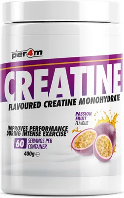Produktbild von Per4m Creatine Flavoured (400g) Passion Fruit - Kreatin - Kreatin-Monohydrat