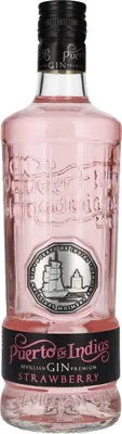 Obrázok produktu pre Puerto de Indias STRAWBERRY Premium Gin 37,5 % obj. 0,7 l