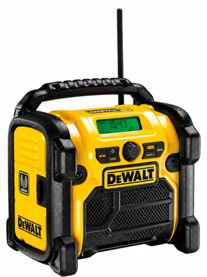 Produktbild von DeWalt Baustellenradio DCR020-QW Li-Ion 10.8-18V mit DAB+/FM ohne Akku/Ladegerät